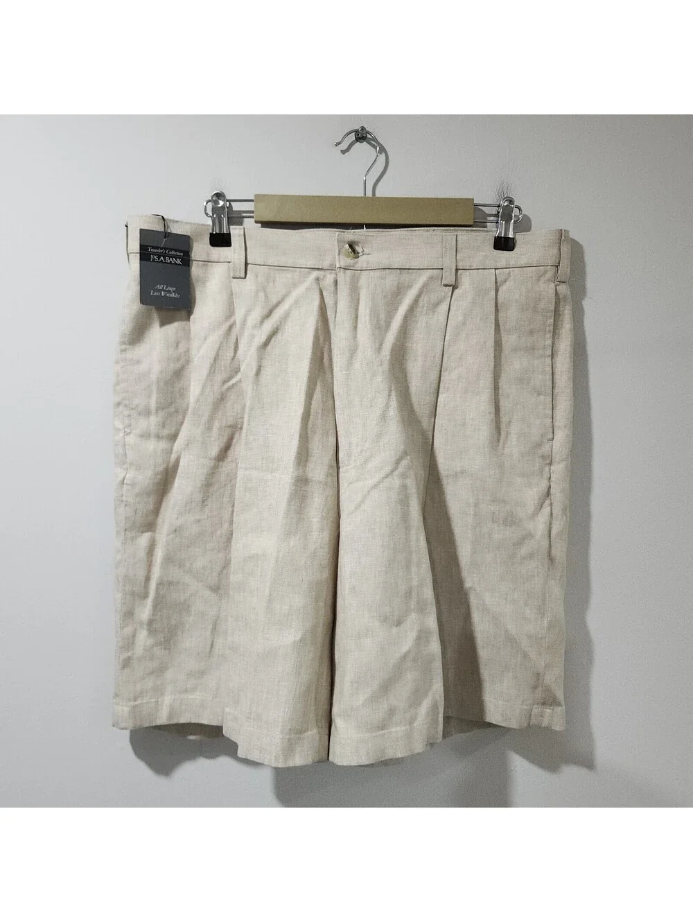 Jos. A. Bank Traveler's Collection 100% Linen Shorts 9